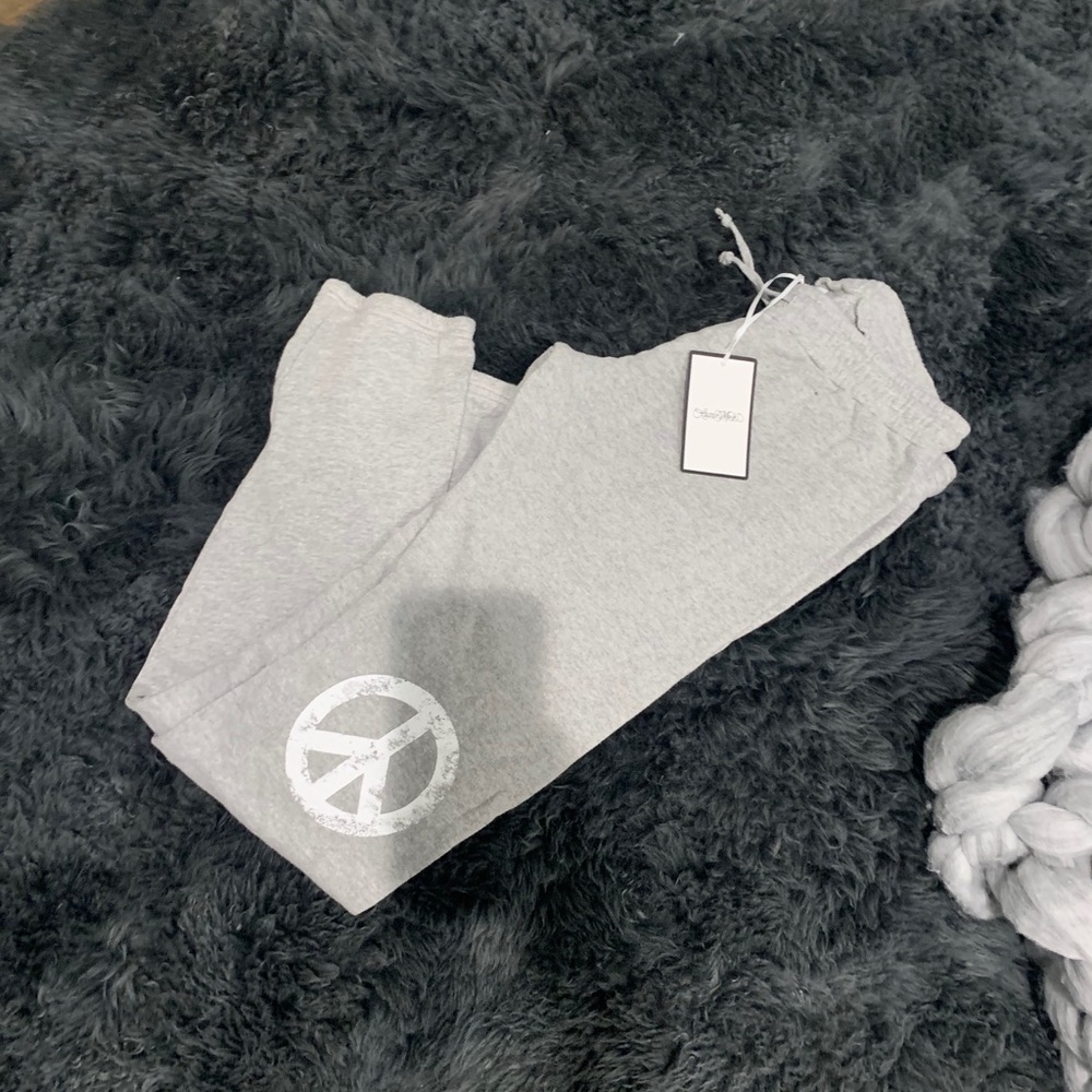 Lauren Moshi Peace sweatpants size M BNWT